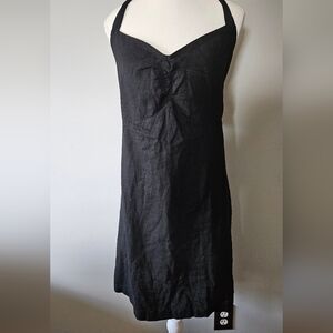 Old Navy Linen Blend Halter Mini Dress Size XXL